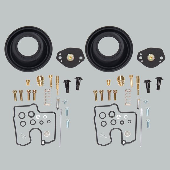 2 Carburetor Gasket Rebuild Kit with Diaphragm for 98-04 Suzuki Intruder VL1500