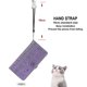thumbnail image 5 of Funda de piel con diseño de gato y perro para Xiaomi Redmi 10x 4g, color morado, 5 of 5