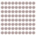 thumbnail image 1 of 100Pcs Alloy Buttons Decorative Rhinestone Buttons Metal Charms Clothes Button Charms, 1 of 8