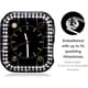thumbnail image 3 of 2-Pack Bling Compatible for Apple Watch Cases 42mm Series 3 2 1, Protective Bumper for iWatch Series 1/2/3 (42mm, Black/Clear), 3 of 5