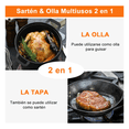 thumbnail image 3 of Horno Holandés Hierro Fundido Y Olla Sartén 4.7l Diámetro 26cm, 3 of 4