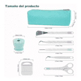 thumbnail image 4 of Kit De Herramientas De Pelado De Vinilo Para Cricut Cameo 8 pzs, Verde, 4 of 5
