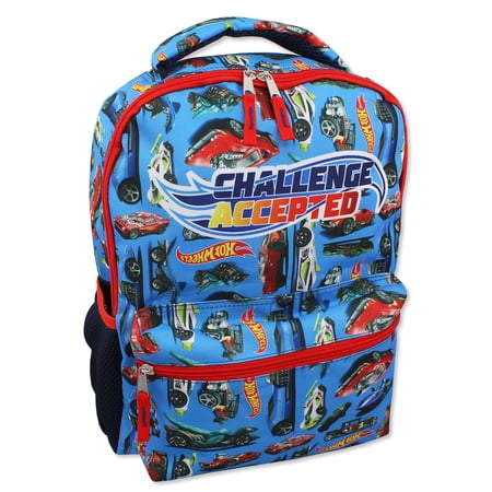 Hot Wheels Race Car Boys 16 Inch School Backpack B22HW54253