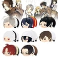 thumbnail image 2 of Anime Bungou Stray Dogs Dead Apple Stuffed Mochi Mascot Doll 8.5cm Nakajima Atsushi Kunikida Doppo Dazai Plush Pendant Gift Toys, 2 of 5