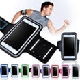 thumbnail image 2 of Monstrate Brazalete deportivo para correr, bolsa para teléfono, pantalla táctil impermeable con llavero, cinturón, , banda para el brazo, Teléfono y Comunicación, 2 of 6