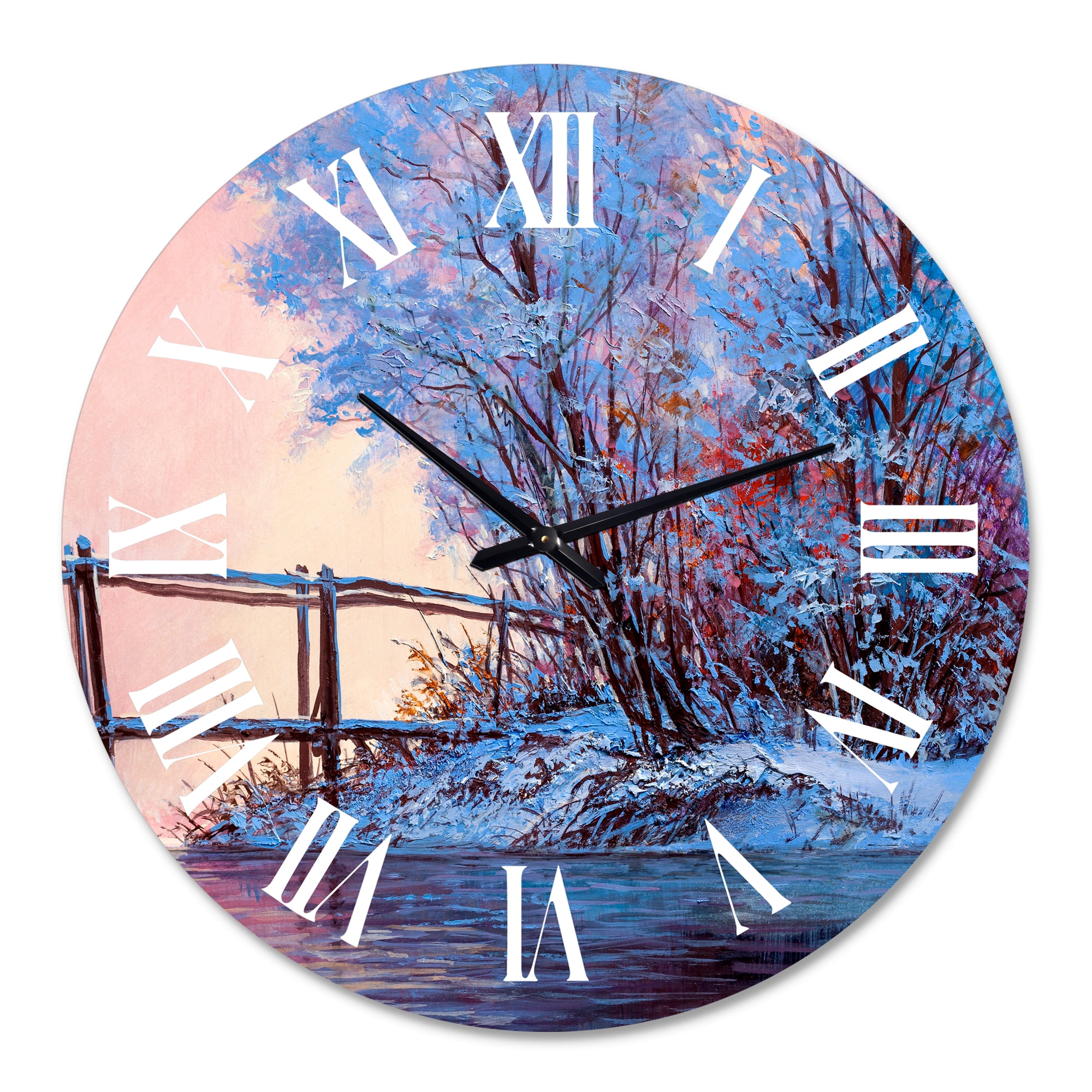 Designart 1 in Quartz Wall Clock
