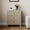 Natural Wood, variant on RoyalCraft Nightstand with 3 Drawers Storage, Wood Bedside Table with Rounded Corner Design, Modern End Table for Bedroom and Living Room, White