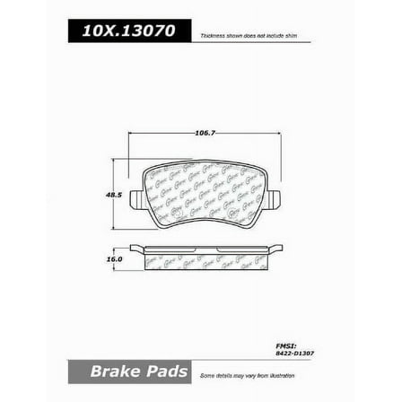 Centric Parts - Metallic Pads