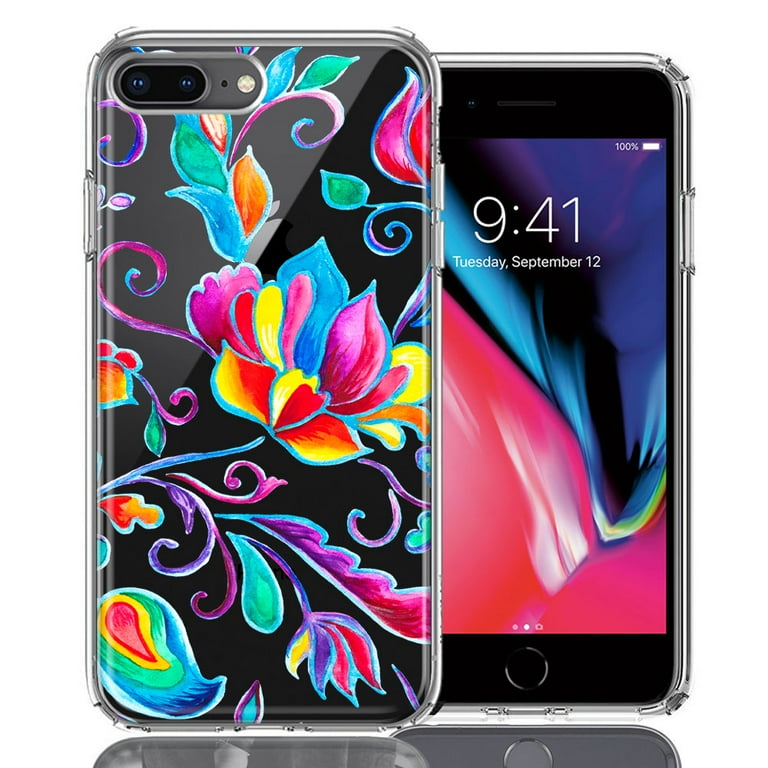 MUNDAZE Case For Apple iPhone 6/7/8 Plus Bright Colors