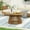Light Teak, variant on Nina 31.5" Outdoor Patio Round Coffee Table, Solid Wood Frame, Light Teak