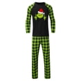 thumbnail image 3 of Pijamas navideños a juego Grinch - TKing Fashion 2024 Nuevos conjuntos de pijamas navideños familiares a juego Grinch, pijamas navideños navideños para parejas, adultos y niños, Hombres XXXL, 3 of 5