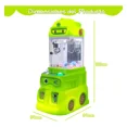 thumbnail image 2 of Máquina de Garras para Niños, Máquina de Peluches, Nuevo Juguete Infantil, incluye 500 Fichas de Juego, 54 × 64 × 121 cm (Verde), 2 of 5
