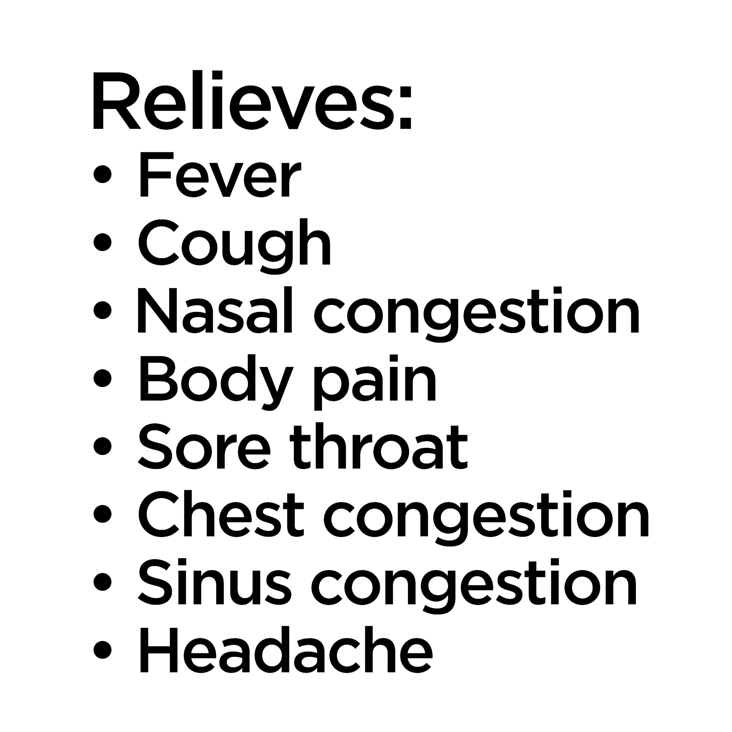 Equate Maximum Strength Daytime & Nighttime Cold and Flu Relief Caplets, 20 Count