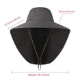 thumbnail image 2 of Chapeaux de Protection Solaire d'Été Respirants pour Hommes et Femmes Chapeaux de Pêcheur Chapeaux de Randonnée, 2 of 2