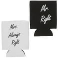 thumbnail image 1 of STRANDCHIC 2Pcs Neoprene Can Cooler Set Wedding Drink Sleeves in Assorted Color for Storage Use, 1 of 6