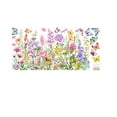 thumbnail image 2 of 1 Clearance! Colorful Floral Bouquet Window Flower Window Clings Reusable Removable Double for Home Decor Stickers, 2 of 7