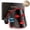 Black, variant on Red Light Therapy for Face, 4 Modes LED Face Mask, Wireless 2000mAh Controller with 400 LEDs, Blue, Orange, 850nm Near-Infrared Light Mask with Timer