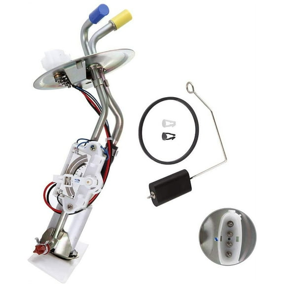 ECCPP Electric Fuel Pump With Sending Unit Module Assembly Replacement for 1987 1988 1989 for Ford Super Duty F150 F250 F350 E2104S