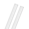 thumbnail image 1 of Tubo de acrílico rígido claro de 2 piezas, ID de 10 mm [0.39"] x OD de 14 mm [0.55"] para sistema de enfriamiento de agua/lámparas/fuentes/acuarios [305 mm/12 IN], 1 of 7