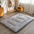 thumbnail image 2 of Futon Mattress Japanese Floor Mattress Sleeping Mat with Dustproof Cover and Storage Bag Queen Size, 2 of 6