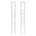 thumbnail image 5 of ToppiJoy 2Pcs U-Shaped Stair Handrail, Wrought Iron Hand Rails for Outdoor & Indoor Steps, Non-Slip Safety Support Poles for Porch Deck Loft(White, Rectangle+Square), 5 of 11