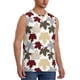 thumbnail image 2 of Balery maple leaves Camisetas sin mangas para hombre, absorbe la humedad y protege contra el mal olor.-3X-Large, 2 of 7