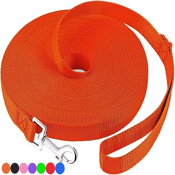 Dog Leashes for Small Medium Large Dogs Training-15ft 20ft 30feet 50foot Long Dog Leads for Dog Training,Tie Out,Play,Camping