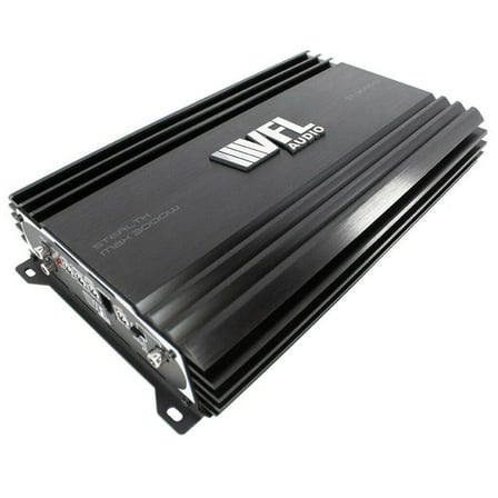 American Bass VFL Audio STEALTH3000.1 Monoblock Class D Amplifier, 3000 Watt