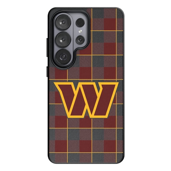 Keyscaper Washington Commanders Plaid Galaxy Magnetic Bump Case