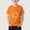 Orange, variant on Cethrio Boys T Shirts, Short Sleeve Crew Neck Casual Graphic Tees Summer Tops Black Size 10-12