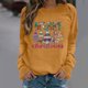 thumbnail image 5 of Sudaderas de Cuello Redondo de Navidad Para Mujer Estampado de Manga Larga Suelta Tops Individuales Blusa Odeerbi ODB194042, 5 of 5