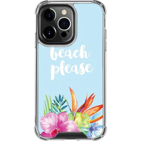 Skinit Illustration Art Beach Please iPhone 13 Pro Clear Case