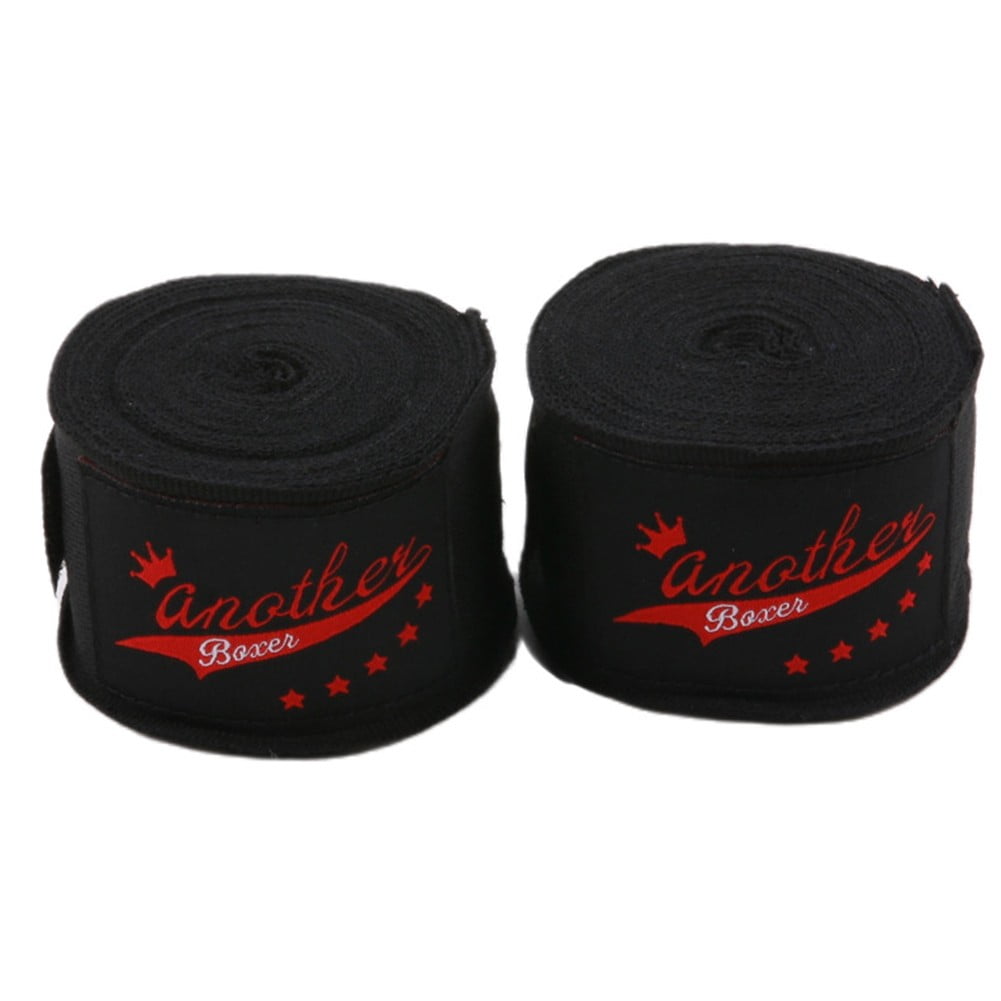 RANMEI 2 Rolls 3 M Nylon Sports Strap Boxing Bandage Sanda Thai