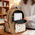 thumbnail image 6 of Whosucclay Dog Paw Print, Bone & Heart School Backpack Bookbag for Boys Girls, Large Capacity School Bag High School Middle School with Lightweight Adjustable Straps, 6 of 8