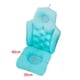 thumbnail image 4 of Jumpingount Alfombrilla de baño con alfombrilla de almohada antideslizante para accesorios de SPA mujeres hombres baño Protección de la piel Azul adultos, 4 of 6