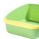 thumbnail image 5 of Caja de arena para gatos, orinal para gatos, inodoro con cuchara, orinal para gatos, bandeja de arena para mascotas Amarillo verde Yuyangstore Bandeja de arena para gatos, 5 of 8