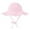Pink, variant on Sopiago Baby Sun Hat UPF 50+ Toddler Sun Protection Bucket Hats for Boys Girls Wide Brim Beach Hats for Kids Bucket Hat Pink,2-4 Years