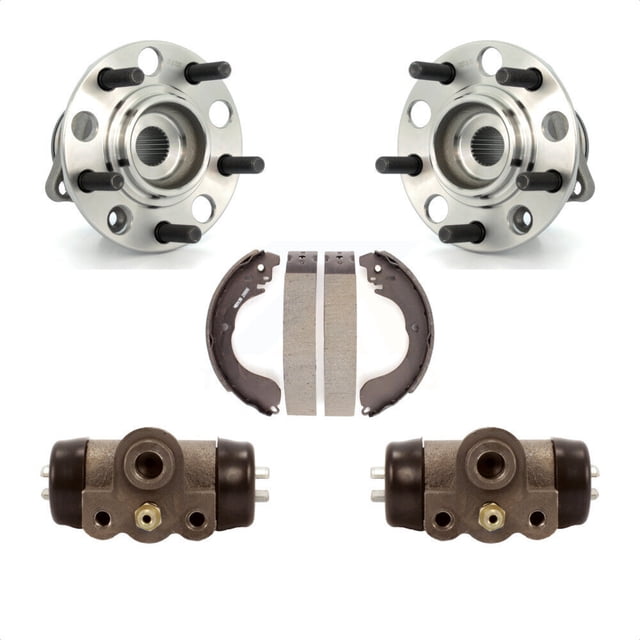 Transit Auto Rear Wheel Cylinders and Drum Shoes Hub Bearing Assembly Kit for Car Jeep Patriot Compass Dodge Caliber K7D-101674