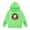 Green, variant on UACY Kids Girls Christmas Hoodie Fleece Lined Long Sleeve Hooded Cute Funny Santa Claus Graphic Sweatshirt Fall Winter Pullover Tops (Grey, 4-5 Years)
