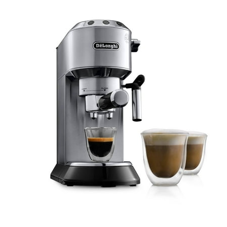 DeLonghi Dedica EC680 15 Bar Stainless Steel Slim Espresso and Cappuccino Machine with Advanced Cappuccino System