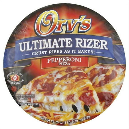 Orvs Ultimate Rizer Pepperoni Frozen Pizza 25.7oz