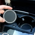 thumbnail image 1 of 2 Pieces Bling Crystal Car Coasters Silicone. 2 Pieces Bling Crystal Car Engine Gift, 1 of 4
