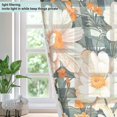 thumbnail image 4 of Yayeee Window Curtains Light Filtering 63"x42" Grommet Panel Pair Home Living Room Decor, Sunny Blooms, 4 of 7