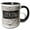 Black/White, variant on 3drose, Massachusetts. State Capital Is Boston., 11oz Two-tone Yellow Mug
