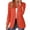Orange, variant on longantii Blazers for Women Business Casual Open Front Dressy Suit Jacket Cropped Blazers Trendy Office Work Cardigan Jackets