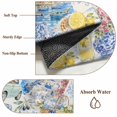 thumbnail image 3 of Coastal Summer Area Rug 5x7 Washable Rug Non Slip Blue Farmhouse Lemon Hats Car Floral Large Area Rug Soft Stainresistant Indoor Floor Carpet for Living Room Bedroom Home Office Dining Room Nursery, 3 of 9