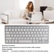 thumbnail image 4 of Teclado Inalámbrico, Teclado Bilingüe Alemán/Francés/Español/Italiano Inglés, Teclado Ultradelgado Con Patas de Tijera, Teclado Ergonímico para PC Portátil, 4 of 7