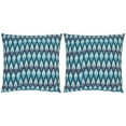 thumbnail image 2 of SAFAVIEH Luca Pillow Set of 2 Blue, 2 of 2