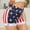 Blue, variant on OIUUAK Women's Cut Off Denim Jean Shorts Ripped Distressed American Flag Shorts Women Stretchy Casual Summer Shorts, womens shorts casual,shorts for women dressy casual