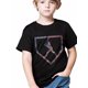 thumbnail image 1 of Kids Vintage American flag Baseball USA T-Shirt Trendy Cotton Tops Short Sleeve, Street Short Sleeve Tee, Comfort Tee, Casual Summer Tee, Must-have Fashionable Tee, 1 of 7